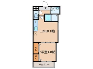 フジパレスJR塚口駅東の物件間取画像